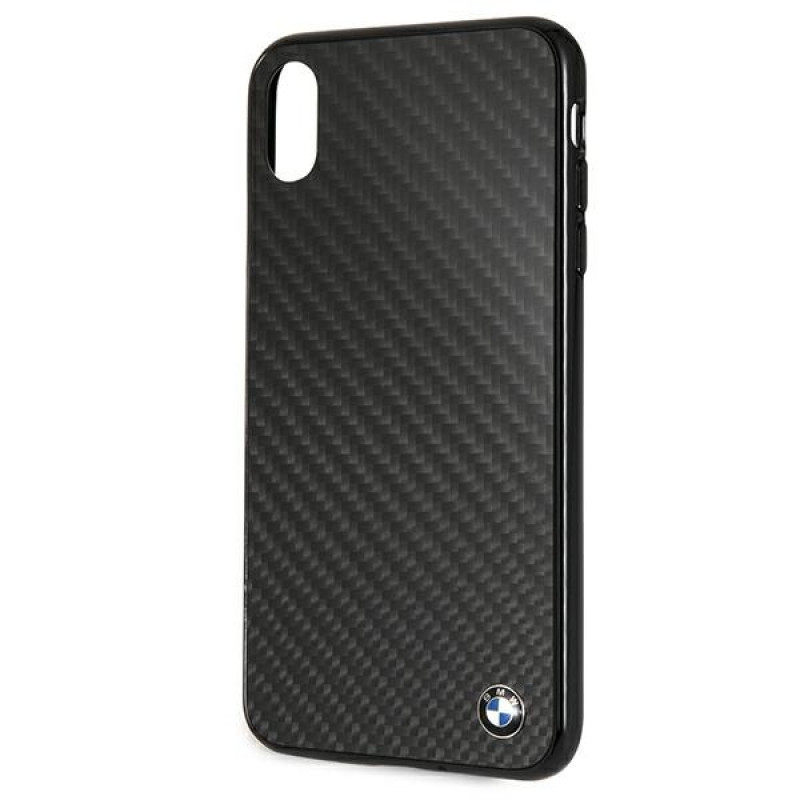 BMW BMHCI65MBC Signature Carbon Hardcase for Apple iPhone XS Max, Black