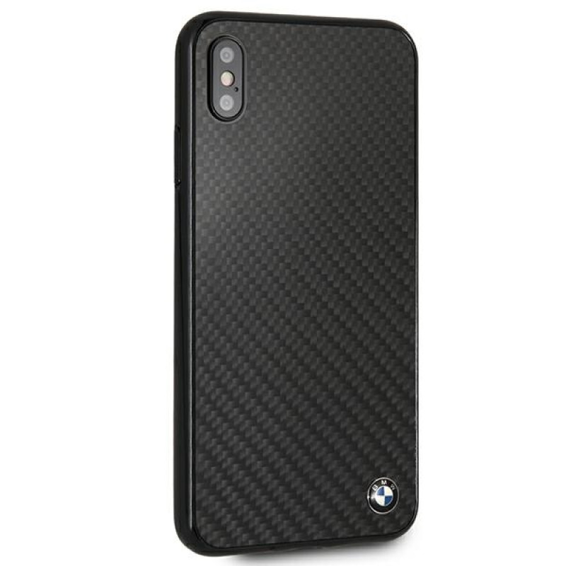 BMW BMHCI65MBC Signature Carbon Hardcase for Apple iPhone XS Max, Black