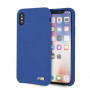 BMW BMHCPXMSILNA Silicone M Collection Hardcase for Apple iPhone X / XS, Navy