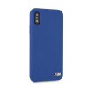 BMW BMHCPXMSILNA Silicone M Collection Hardcase for Apple iPhone X / XS, Navy