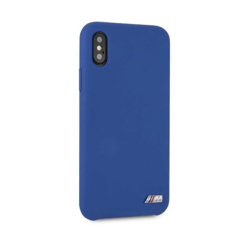 BMW BMHCPXMSILNA Silicone M Collection Hardcase for Apple iPhone X / XS, Navy