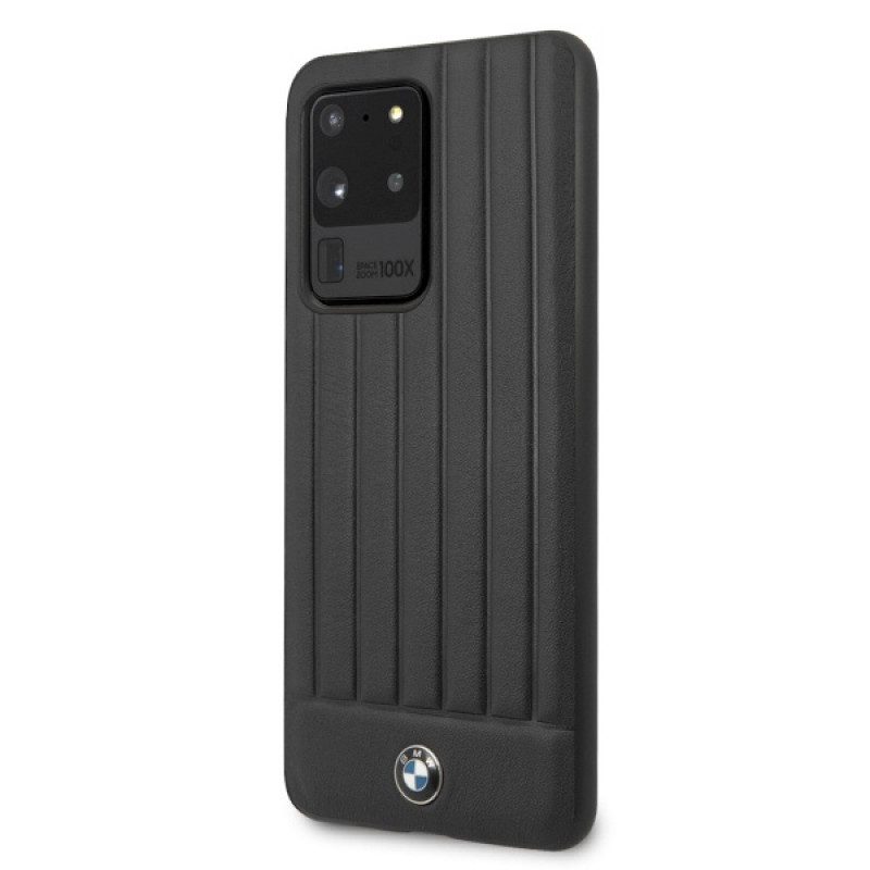 BMW BMHCS69POCBK Signature Hardcase for Samsung Galaxy S20 Ultra, Black