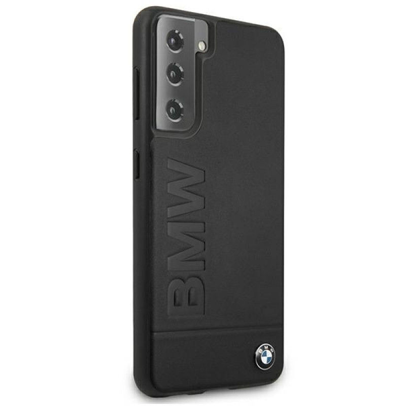 BMW BMHCS21MSLLBK Signature Logo Imprint Hardcase for Samsung Galaxy S21+, Black