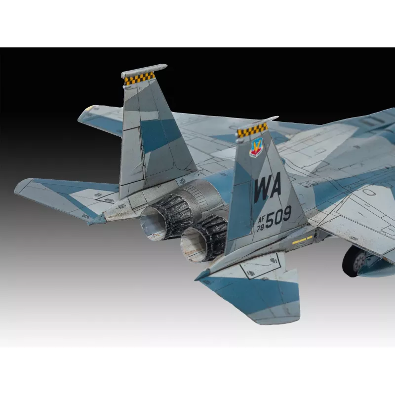 Revell Boeing F-15C Eagle Plastic Model Kit, 1:72 (03778)