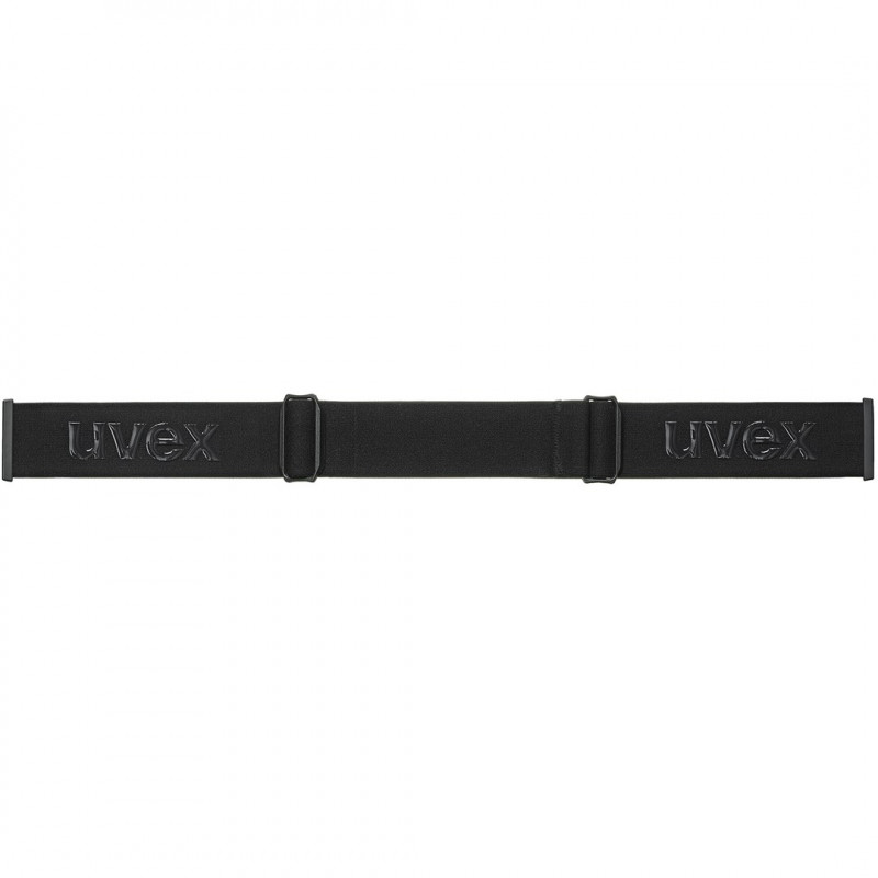 UVEX Evidnt ATTRACT V Ski Goggles with Case, Black/Silver