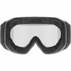 UVEX Evidnt ATTRACT V Ski Goggles with Case, Black/Silver