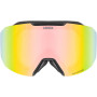 UVEX Evidnt ATTRACT V Ski Goggles with Case, Black/Rainbow