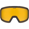 UVEX Evidnt ATTRACT V Ski Goggles with Case, Black/Rainbow