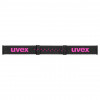 UVEX pwdr FM Children's Ski Goggles, Black/Pink/Green/Clear