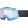 UVEX Provoqe V Ski Goggles, Black/Blue, One Size