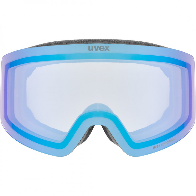 UVEX Provoqe V Ski Goggles, Black/Blue, One Size