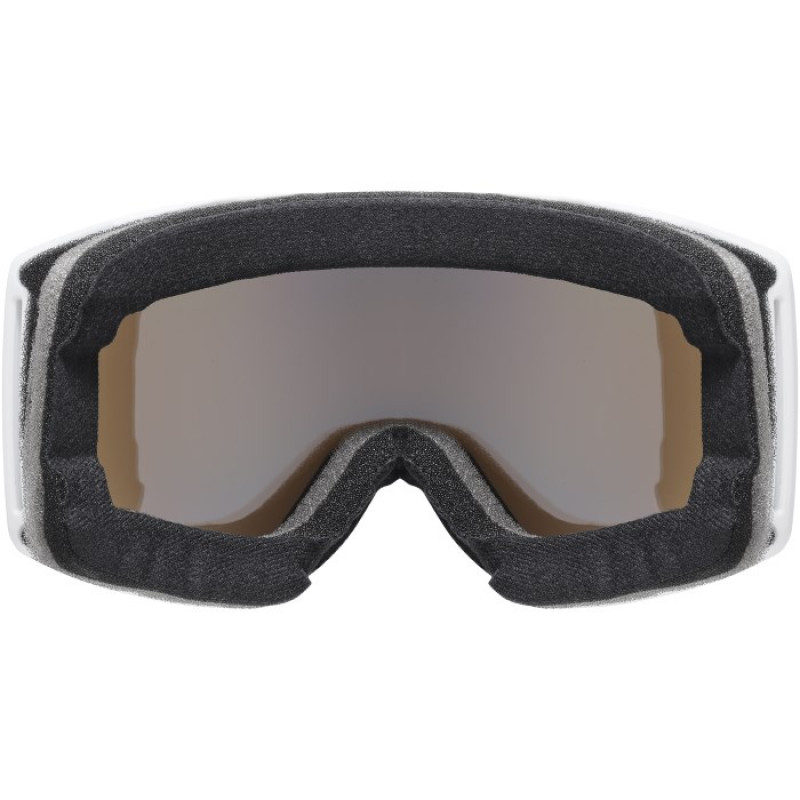 UVEX Scenic P Ski Goggles, White/Silver