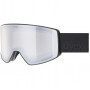 UVEX Scenic P Ski Goggles, Black/Silver