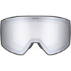 UVEX Scenic P Ski Goggles, Black/Silver