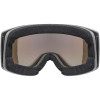 UVEX Scenic P Ski Goggles, Black/Silver