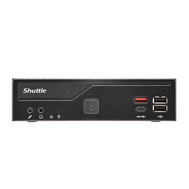 Shuttle DH810 XPC Slim Barebone Mini PC, LGA1851, 8 GB DDR5 RAM