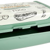 keeeper Carla Midi Lunch Box Space Tour, nordic green, Deco-Click-Box, PP (1 pc)