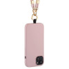 Just Elegance JEC151 Case for Apple iPhone 15 MagSafe, PopGrip, Rose
