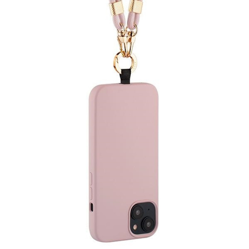 Just Elegance JEC151 Case for Apple iPhone 15 MagSafe, PopGrip, Rose