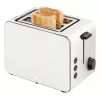 WMF Stelio 414210001 Toaster, 2 slices, stainless steel, Paper Grey, 1050 W