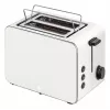 WMF Stelio 414210001 Toaster, 2 slices, stainless steel, Paper Grey, 1050 W