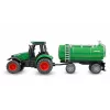 Amewi metal tractor with tank trailer, 1:64, RTR, green