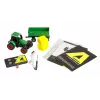 Amewi metal tractor with trailer, 1:64, RTR, green