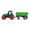 Amewi metal tractor with trailer, 1:64, RTR, green