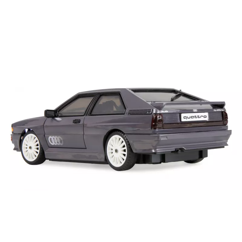 Amewi Audi quattro 1980 on-road/drift gyro RC car, 4WD, 1:28, RTR, grey