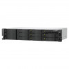 QNAP TS-h1073BXeU-RP-8G 2U Rack NAS, Ryzen Embedded V1780B, 8 GB DDR4, Redundant PSU