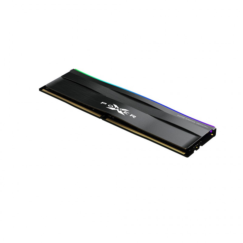 Silicon Power XPOWER Zenith RGB Gaming UDIMM Kit SP032GXLWU60AFDF, 32 GB (2 x 16 GB), DDR5, 6000 MHz, CL30, 1.35 V, Black