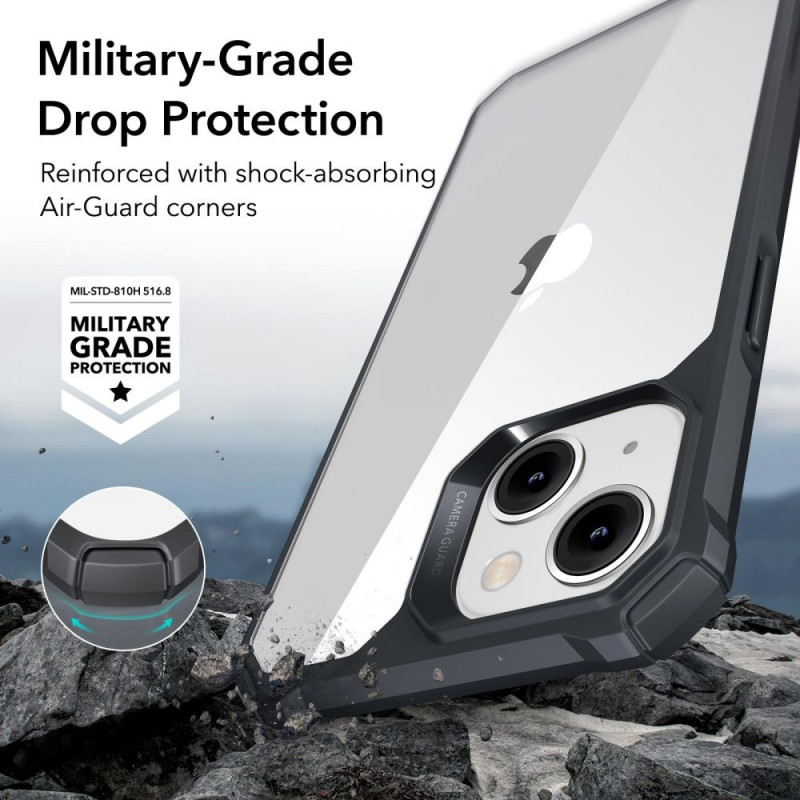 ESR Air Armor Case ESR515 for Apple iPhone 14 Plus / 15 Plus, Clear/Black