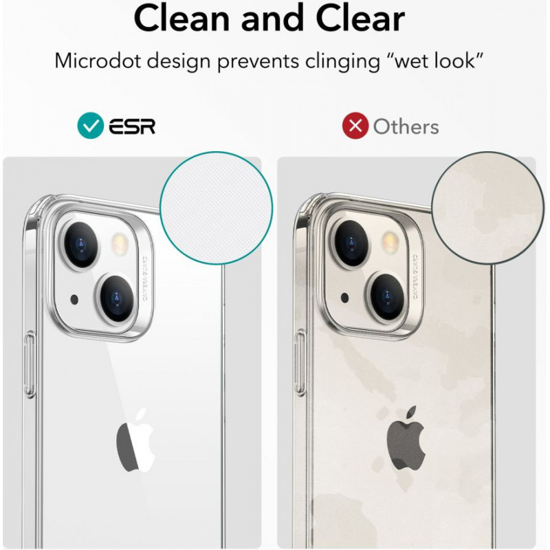 ESR Project Zero Case for Apple iPhone 14 Plus / 15 Plus, ESR519, Clear