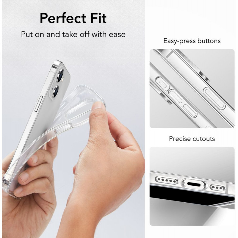 ESR Project Zero Case for Apple iPhone 14 Plus / 15 Plus, ESR519, Clear