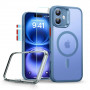 ESR Classic Pro Set HaloLock MagSafe Case with Tempered Glass for Apple iPhone 16, Frosted Blue