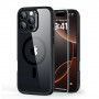 ESR Classic Hybrid HaloLock MagSafe Case with Tempered Glass for Apple iPhone 16 Pro Max, Clear/Black