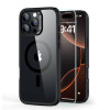 ESR Classic Hybrid HaloLock MagSafe Case with Tempered Glass for Apple iPhone 16 Pro Max, Clear/Black