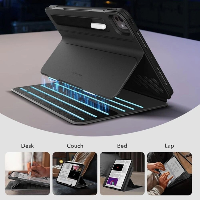 ESR Flip Hybrid Case for Apple iPad Pro 13" 2024/2025, ESR952, Black