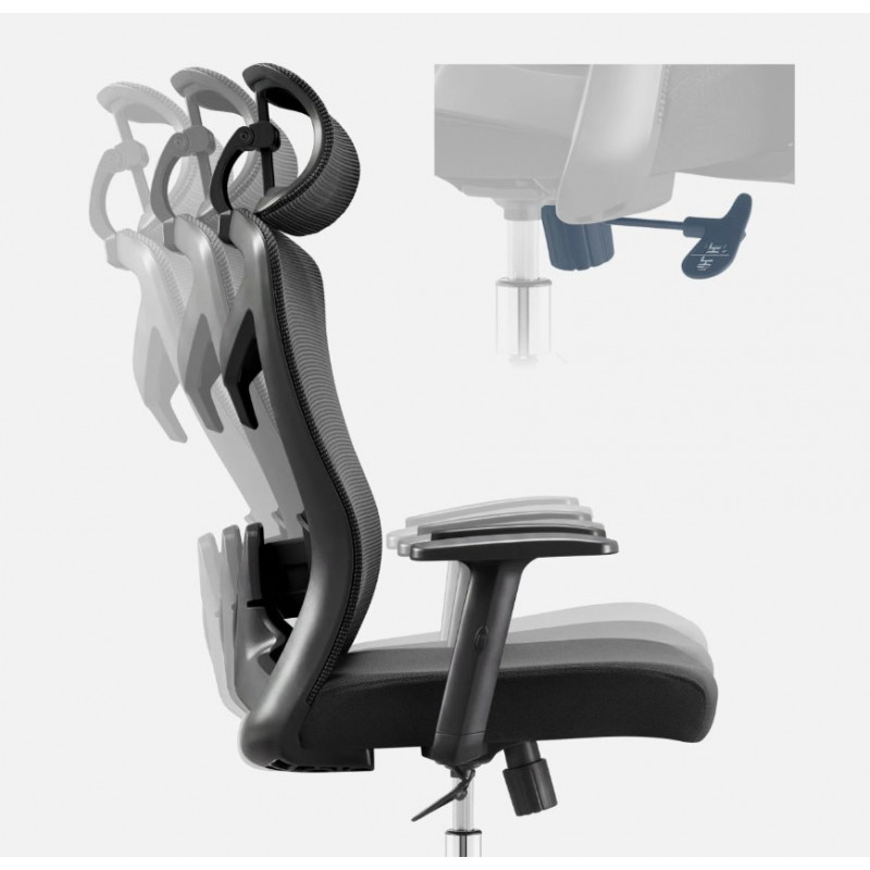 Mark Adler Manager 2.6 Swivel Office Chair, Black