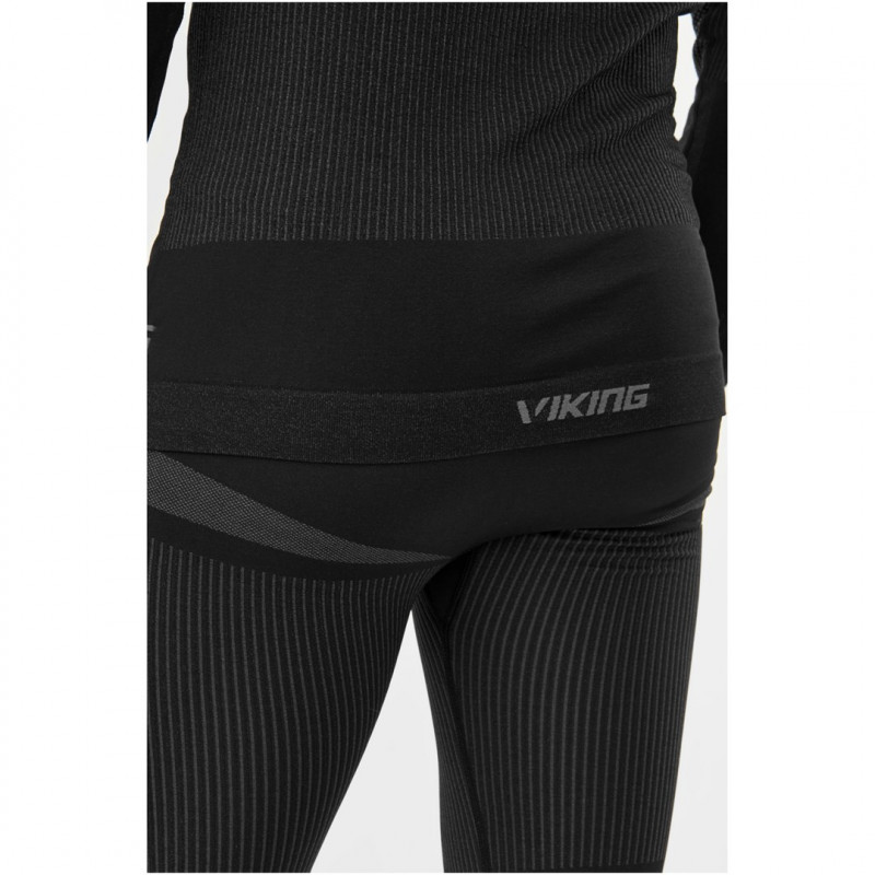 Viking Dante Men's Thermoactive Underwear Set, Black-Grey, size XL