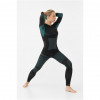 Viking Ilsa Women's Thermoactive Underwear Set, Black-Green, size S