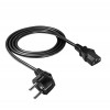 Akyga ATX Power Supply 500 W AK-C2-500, Semi-Modular, P4+4, 2x PCI-E 6+2 Pin, 4x SATA, 2x Molex, 12 cm Fan, 80 PLUS