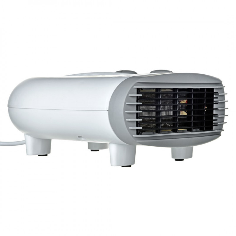 Teesa TSA8027 Electric Fan Heater, Indoor, White, 1000/2000 W
