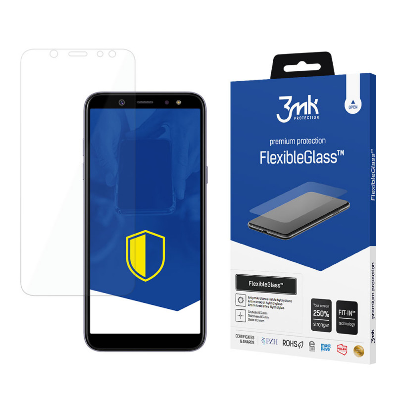 3MK FlexibleGlass hybrid screen protector for Samsung Galaxy A6 2018
