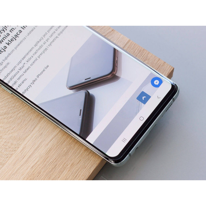3MK HardGlass Max Sensor-Dot tempered glass for Samsung Galaxy S10, black