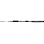 Conotech NS113TRI HQ PE Gelled Coaxial Cable, Black, 300 m