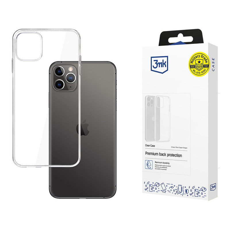 3MK Clear Case for Apple iPhone 11 Pro Max, transparent