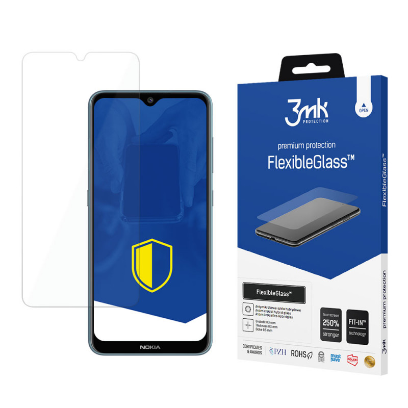 3MK FlexibleGlass hybrid screen protector for Nokia 7.2