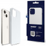 3MK Hardy Case MagSafe Apple iPhone 14 Plus / 15 Plus silicone case, white