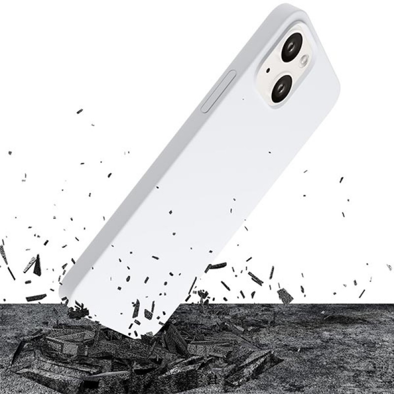 3MK Hardy Case MagSafe Apple iPhone 14 Plus / 15 Plus silicone case, white